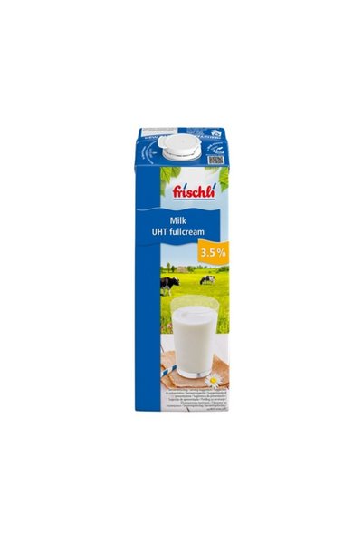 Frischli Set 2 x Lapte UHT Tetra Pack cu 3.5% Grasimi, Frischil, 1 l