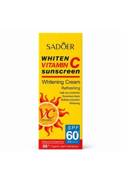 Belora Sadoer Whiten Vitamin C – Cremă de protecție solară cu vitamina C SPF ...