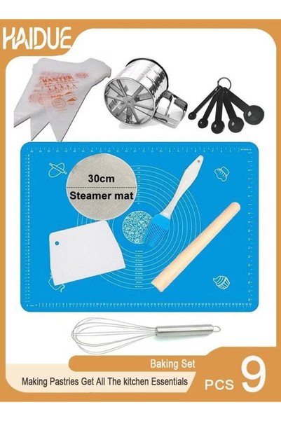 Haidue 9 Pcs Baking Set Great Helpers For Baking And Making Pastries Get All ...