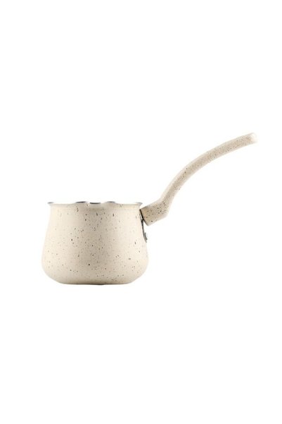Bister Striby Granite Coffee Pot with Bakelite Handle Turkish Style Beige Size 5