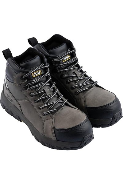 Jcb Men's 15cm Durable Safety Boots JCB-005C with Alloy Toe, Oil, Heat, and S...