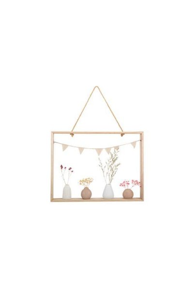 Beauty Home ΚΟΡΝΙΖΑ ΜΕ ΜΙΚΡΑ ΒΑΖΑΚΙΑ 40 x 30 x 4.5 εκ.