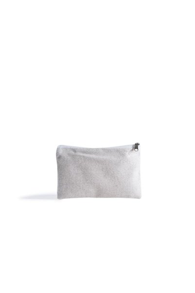 Beauty Home Θήκη 9 x 16 εκ. Γκρι Ασημί Λούρεξ