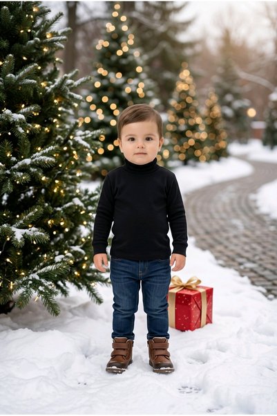 Mo Kids Bluza/Maleta cu guler inalt