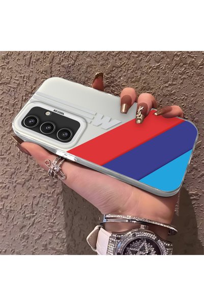 Hontinga حافظة هاتف سيليكون متوافقة مع سامسونج جالاكسي S25، غطاء خلفي صلب بنمط BMW للزوجين