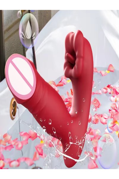 Siotay Vibrator cu funcție de încălzire, mișcări de lins și împingere, control prin aplicație mobilă, multiple moduri, articol intim pentru femei și cupluri adulte 18+, ambalaj discret