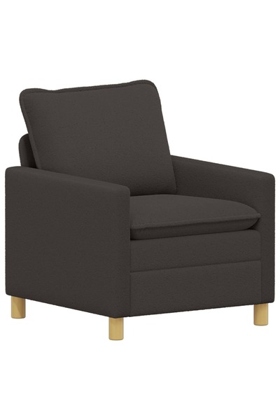 vidaxl Canapea Gri închis 76 x 81 x 87,5 cm Țesătură