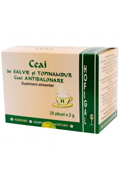 Hofigal Ceai de Salvie si Topinambur Hofigal, 25 doze