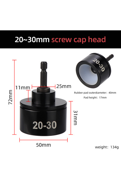 Choice 20-30mm 1/4 Screw Capping Head Press Cap Screw Capping Head 10-100mm F...