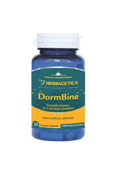 herbagetica Supliment Alimentar DormBine, 30 capsule