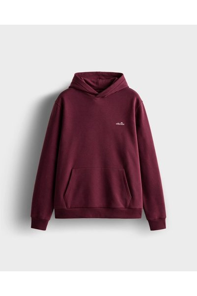 Ellesse 6WM2005-BRD Ανδρική μπλούζα με κουκούλα, μπορντό