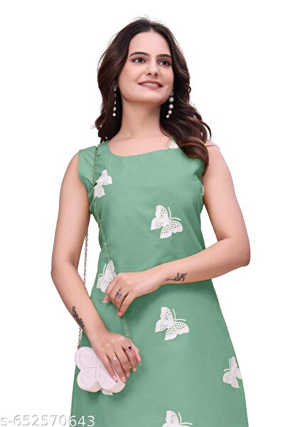 Generic Brand Women's Indian Sleeveless Kurti, Kurti