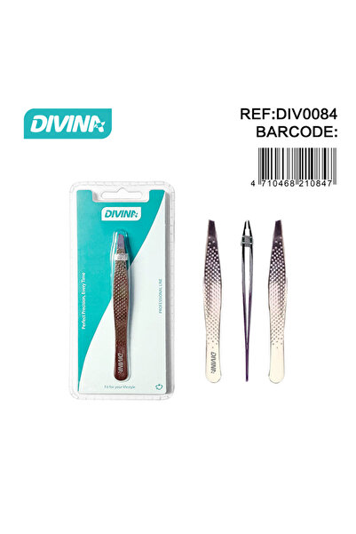 Divina Divana Steel Tweezers 084