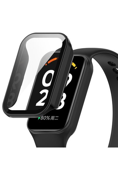 OEM Προστατευτική Θήκη με Τζαμάκι για Xiaomi Smart Band 8 Active / Redmi Smar...