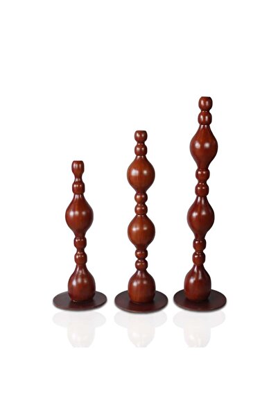 Toren Wooden decor stand with a luxurious design