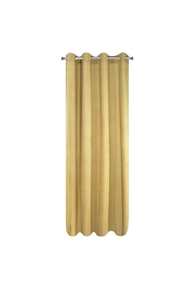 Eurofirany Draperie cu inele CLARISA 140x270 mustar
