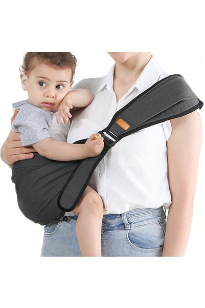 Choice حقيبة حمل الأطفال متعددة الاستخدامات من OneSize باللون الأسود مع حزام ...