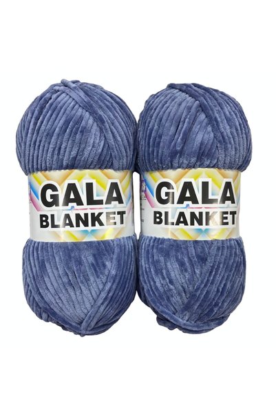 Gala Blanket Kalın Kadife Örgü İpi 2'li Set 500 gr