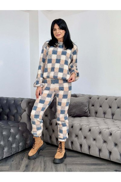 RAMONA BADESCU EXCLUSIVE Costum Mona Plush - Caro Blue