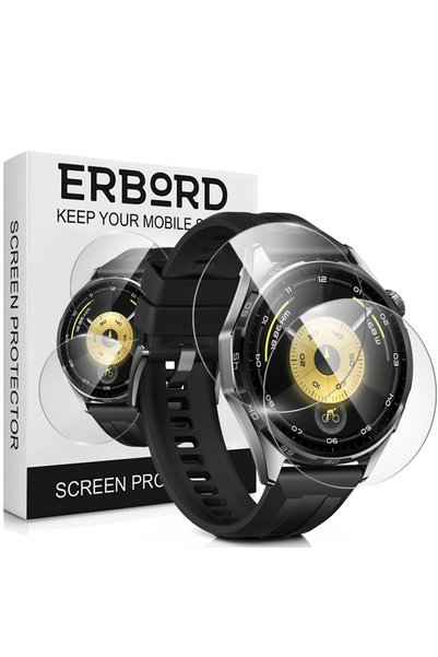 ERBORD 2x Sticlă securizată pentru Huawei Watch GT 6 46mm, Sticlă