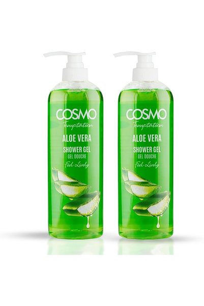CD Cosmo Designs Cosmo Bath & Body Care Aloe Vera Luxury Shower Gel 1000ml Pa...