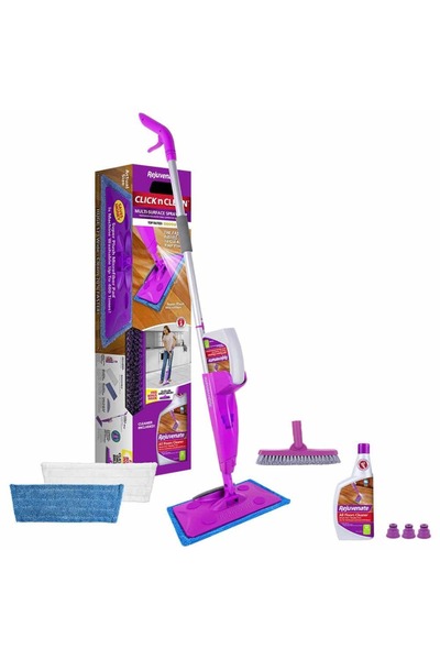 REJUVENATE Click N Clean Multi-Surface Spray Mop System (8 pcs)