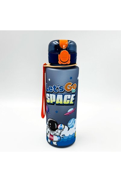Pandaboo Μπουκάλι Space 700ml – Ιδανικό για Αθλητισμό & Καθημερινή Χρήση - Μπλε