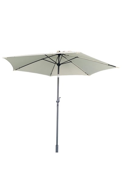Living Accents Logan Steel Crank Umbrella (2.7 x 2.4 m, Beige)