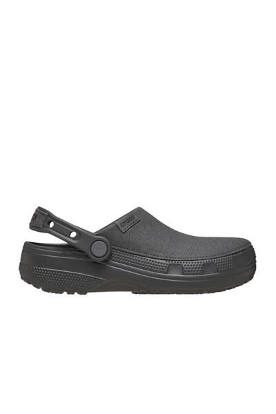 Crocs شبشب رجالي أسود كلاسيكي مصنوع يدويًا