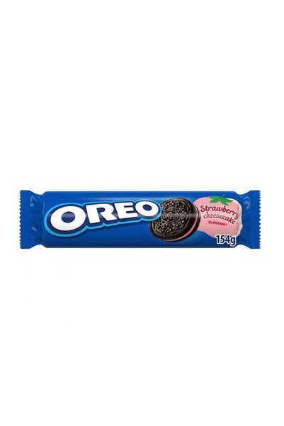 Oreo Strawberry Cheesecake Flavour Sandwich Cookies 154g