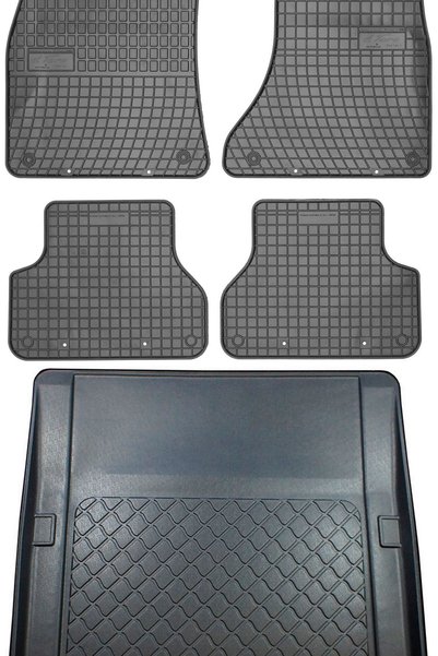 Max-Dywanik Audi A5 II Sportback din 10/2016 SET - covorașe auto din cauciuc ...