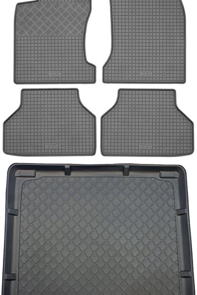 Max-Dywanik BMW 5 E61 Touring Kombi (5 uși) din 06.2004-2010 SET - covorașe a...