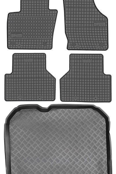 Max-Dywanik Audi Q3 I SUV din 2011-2018 SET - covorașe auto din cauciuc + cov...