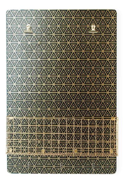 MONDEX SARA GOLD tablă de scris cu raft 40x6x60cm promoție