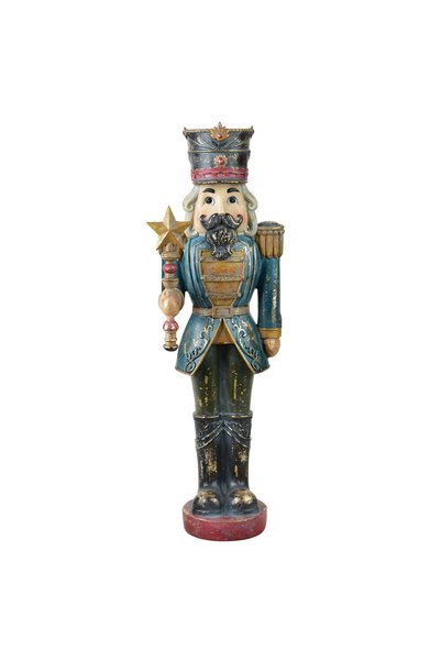MONDEX SANTA LILA Figurină bunic 21x15x59.5cm