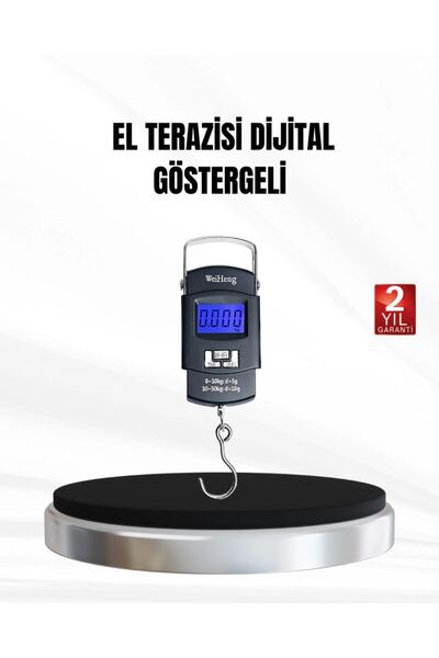 Royaleks Digital Handheld Scale - Precision Suitcase Scale, with Smiling Face...