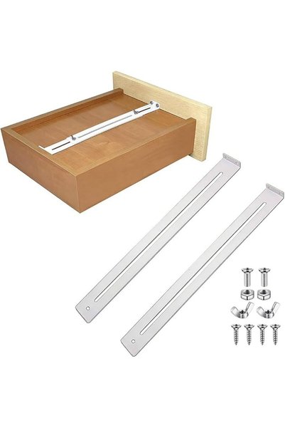 Goodern Drawer Repair Kit,Drawer Replacement Support Bracket for Bottom Reinf...