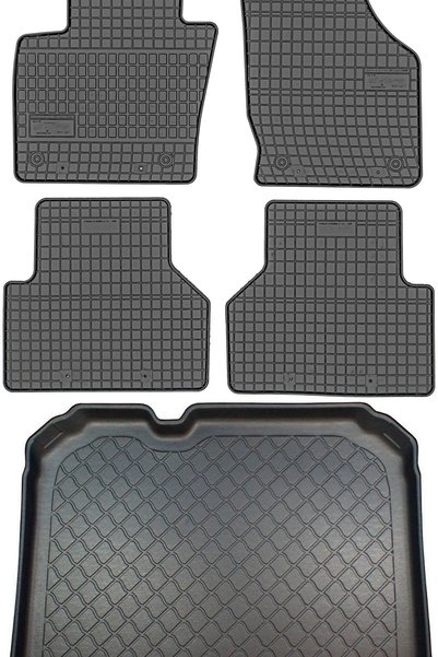 Max-Dywanik Audi Q3 I SUV din 08.2011-06.2018 SET - covorașe auto din cauciuc...