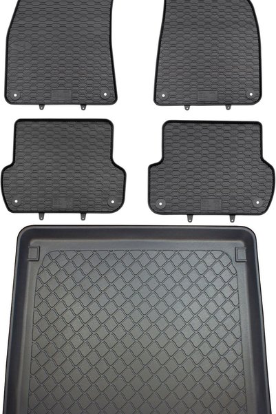 Max-Dywanik Audi A4 B6 B7 Kombi din 11/2001-03/2008 SET - covorașe auto din c...