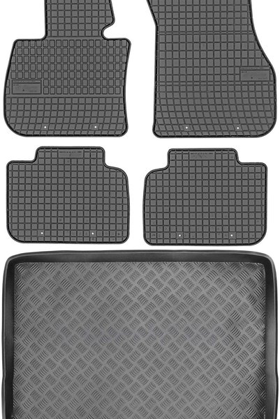 Max-Dywanik BMW 2 F45 Active Tourer Monovolum din 2014 SET - covorașe auto di...