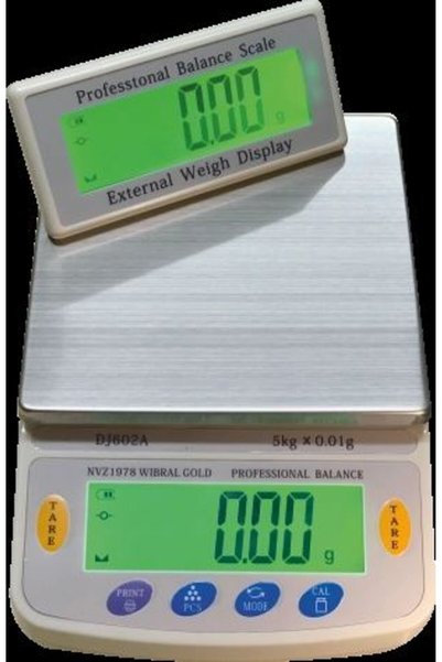 Royaleks Diamond Dijital Göstergeli Çift Ekran Hassas Terazi Nvz-1978 (5 Kg-0.01)