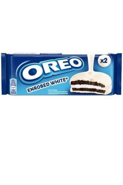 Oreo Enrobed White Chocolate Covered Sandwich Cookies 41g – 2 Pieces