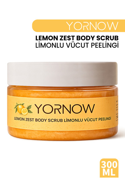 Limon Özlü Vücut Peelingi 300 ml – batık giderici,Nemlendirici ve Pürüzsüzleştirici