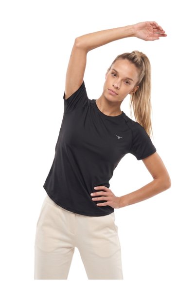THUGFIT Flexx Texx Womens T-shirt - Black
