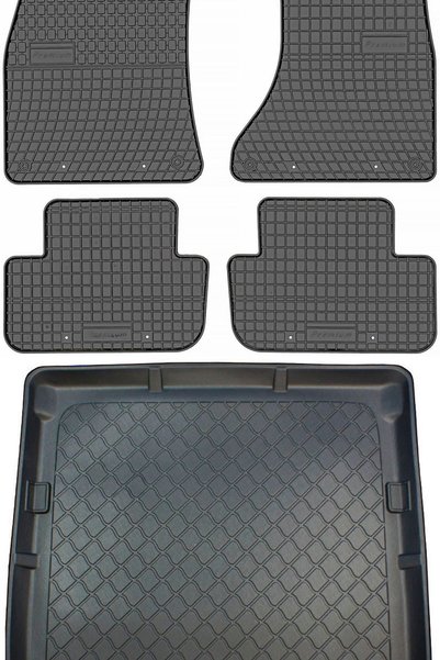 Max-Dywanik Audi A5 I Sportback din 2009-09.2016 SET - covorașe auto din cauc...