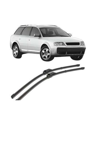 VALEO Σετ μάκτρανα υαλοκαθαριστήρων AUDI ALLROAD C5 (4BH) 2000-2005, παρμπρίζ...