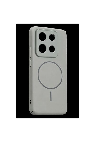 atastore2017 Redmi Note 13 Pro 4g Mika Pc Magsafe Cover - Gray
