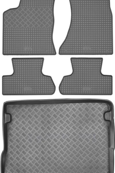 Max-Dywanik Audi Q5 II F3 SUV din 2014 SET - covorașe auto din cauciuc + covo...