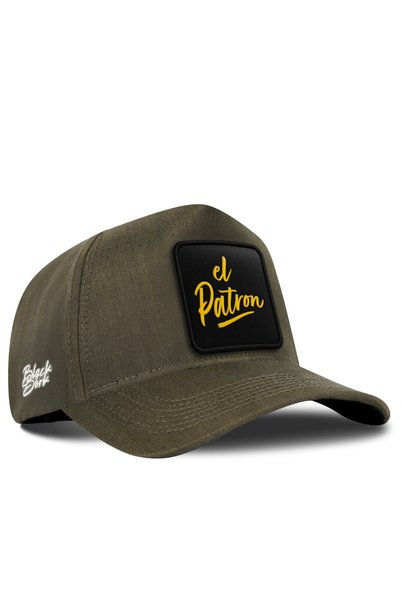 BlackBörk El Patron Logo Cordura Khaki Baseball Cap