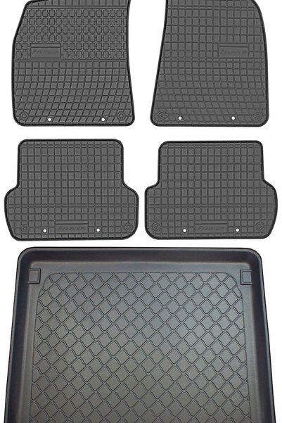 Max-Dywanik Audi A4 B6 B7 Kombi din 11/2001-03/2008 SET - covorașe auto din c...